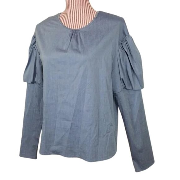 DREW Blue Top - Picture 2 of 7